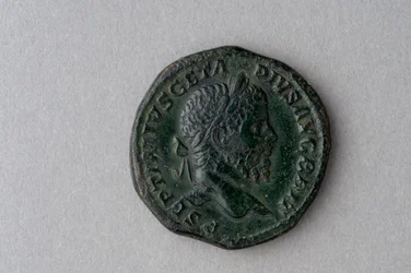 Sestertius van Geta (brons)